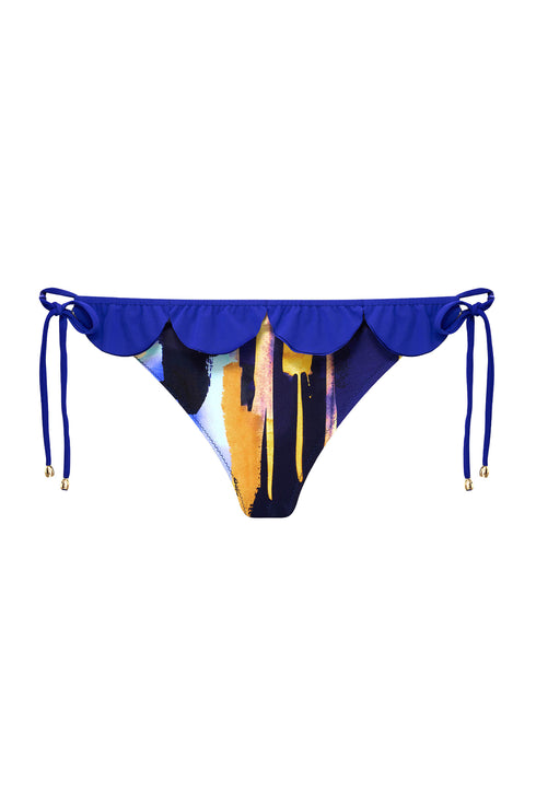 Shan Frédérique Hip-Tied Bikini Bottom With Petals